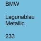 Preview: BMW, Lagunablau Metallic, 233.